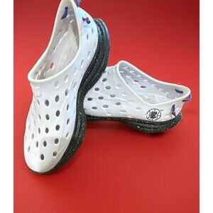 Kane Men’s Slip-On Low Top Revive Sneakers White/Black Size 15 M LA Clippers